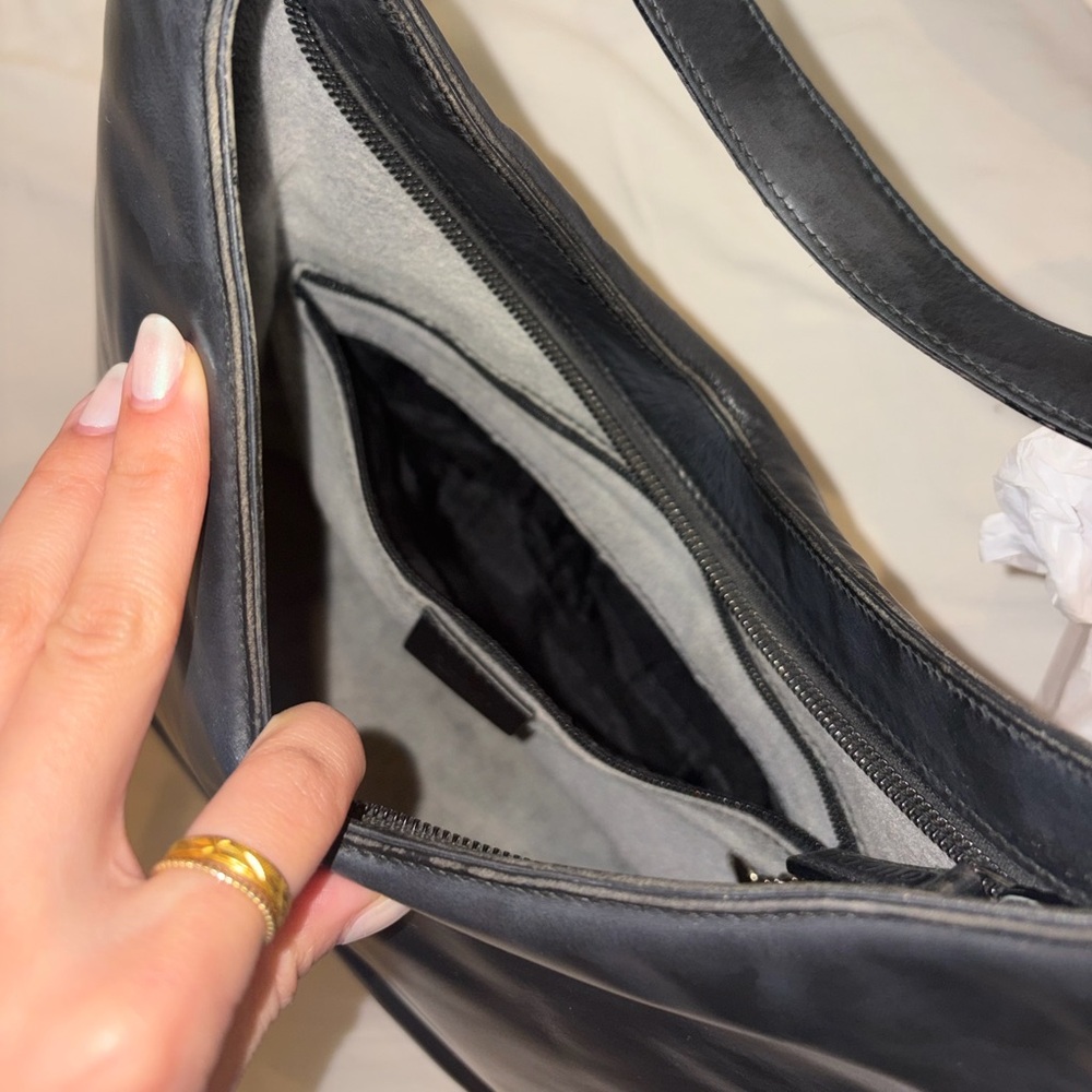 Gucci Vintage Tom Ford Black Leather Bag - Picture 12 of 14